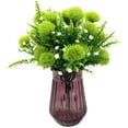 thumbnail image 3 of 2/4/6pcs Artificial Dandelion Flower Outdoor Fake Greenery Shrubs for Home Garden Wedding Indoor Outsides Window box Decorating, 3 of 7