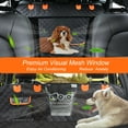 thumbnail image 2 of Dog Hammock for Car with Mesh Window, 600D Oxford Waterproof Nonslip Durable Seat Protector for Back Seat for Car Truck SUV(54" W x 58" L), 2 of 8