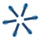 thumbnail image 5 of Kit de 6 tornillos para vástago de bicicleta, pernos para manillar, tornillos, suministros para reparación de discos de bicicleta Azul, 5 of 9