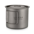 thumbnail image 4 of Taza de titanio plegable Lixada con tapa - Ligera y resistente para camping, senderismo y aventuras (300ml, 350ml, 420ml, 550ml, 650ml, 750ml), 4 of 6