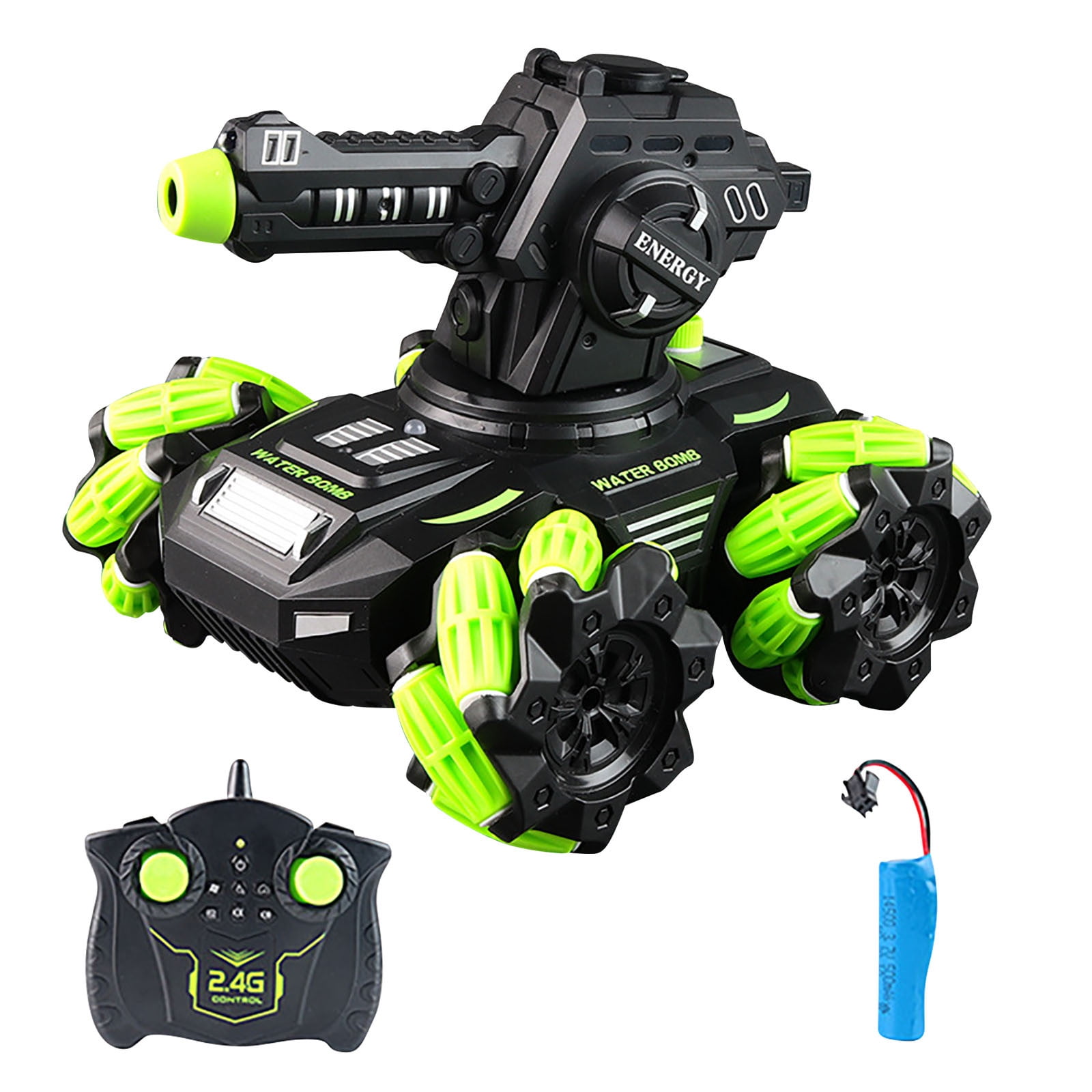 Buy Black Friday Deals! Tepsmf Cars, Kids Toysrc Tank Shooting Water Bullets 180掳Rotating Water