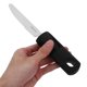 thumbnail image 3 of Juego de 3 cubiertos adaptables con cuchara, tenedor y cuchillo antivibración para personas mayores, cubiertos flexibles de acero inoxidable para adultos con temblores en las manos, 3 of 7