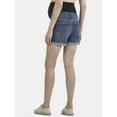 thumbnail image 3 of Time and Tru Women's Maternity Roll Cuff Shorts, Sizes S-XXL, 3 of 5