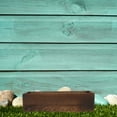 thumbnail image 6 of Tersarium Rustic Wood Flower Boxes Rectangular Flower Holder Window Wooden Pot for Outdoor Balcony Porch Fence Patio Flower Basket, 6 of 10