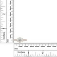 thumbnail image 6 of 1 4/5 Cttw Center 7.5MM Round Cut Lab Created Moissanite Diamond Solitaire Bridal Engagement Ring Jewelry Gift for Women in 14K Rose Gold Over Sterling Silver (G-H Color, VVS1 Clarity, 1.80 Cttw)-6, 6 of 8