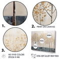 thumbnail image 3 of Designart "Gold And Blue Tree Serenity I" Landscape Trees Wall Art Living Room, 3 of 7