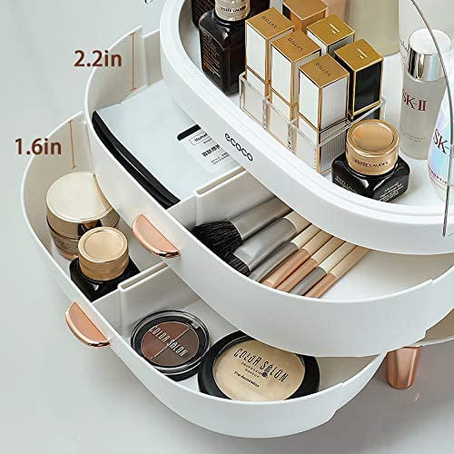 Ecoco Bathroom Accessories  Makeup Storage Organazers
