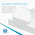 thumbnail image 3 of Dynarex EverSoft Foam Cushion, High Density Foam Wheelchair Cushion Provides Comfort, Relieve Painful Pressure Sores, 300lb Weight Capacity, Blue/Grey, 20” x 16” x 3” 1-Dynarex Ever-Soft Foam Cushion, 3 of 7