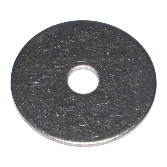 5/16" x 1-5/8" 18-8 Stainless Steel Fender Washers (10 pcs.)