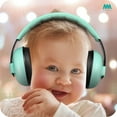 thumbnail image 2 of Mumba Baby Ear Protection Noise Cancelling Headphones, Blue, 2 of 9