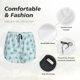thumbnail image 4 of Balery Sea Turtle Pantalones cortos deportivos para mujer con forro y dos bolsillos, elásticos, para entrenamiento, gimnasio, yoga-Small, 4 of 7