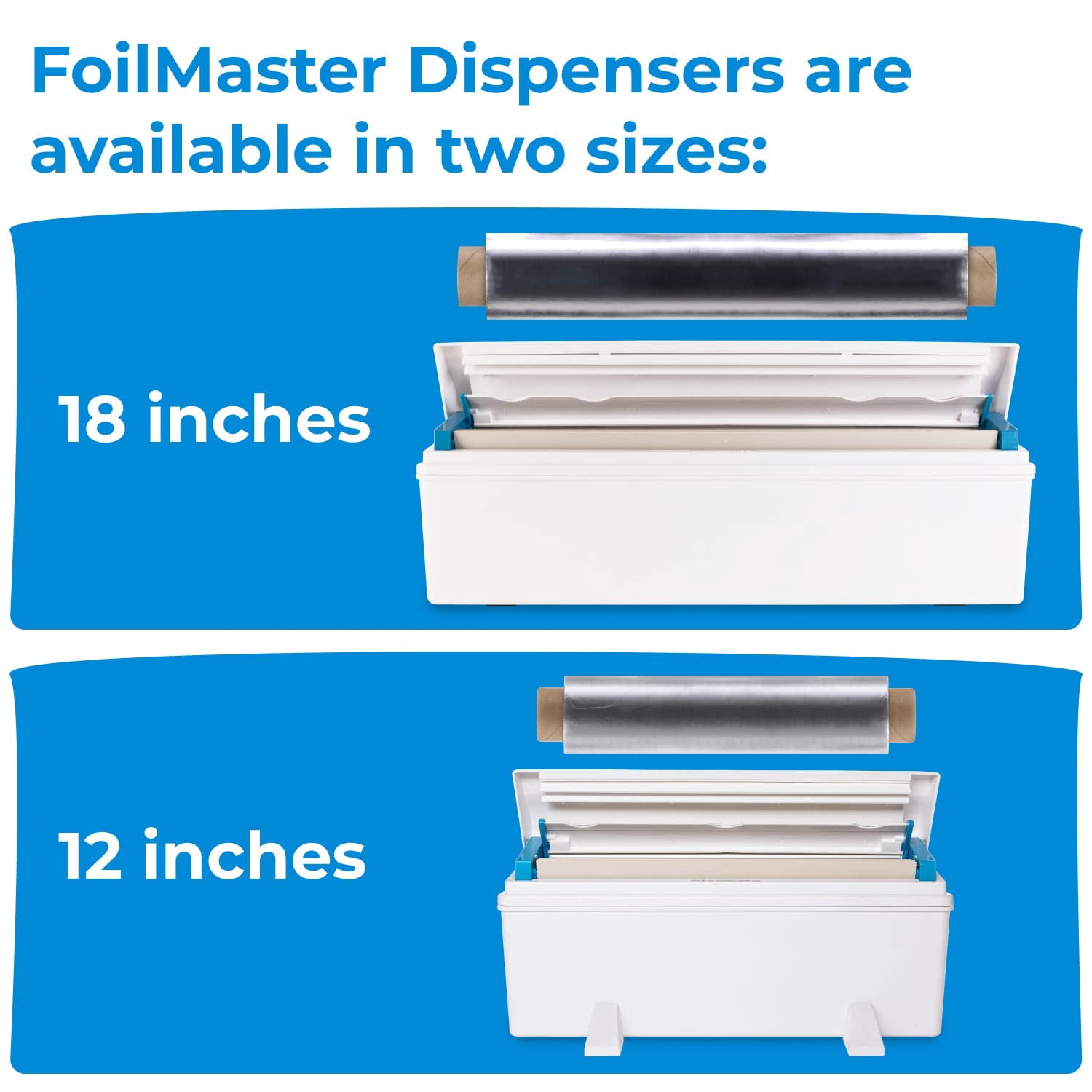 IDL Packaging WP-179DA 12" FoilMaster Dispenser with 12" x 500' Aluminum Foil Roll