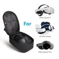 thumbnail image 2 of Funda rígida JSVER, mochila negra para Oculus Quest, 2 of 7