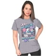 thumbnail image 3 of The Smurfs Cool Kanji Makin Moves Women's T Shirt Ladies Tee Brisco Brands S, 3 of 5