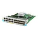 HPE - module d'Extension - Gigabit Ethernet (PoE+) x 12 + Gigabit SFP x 12 - pour HPE Aruba 5406R, 5406R 16, 5406R 44, 5406R 8 Ports, 5406R zl2, 5412R, 5412R 92, 5412R zl2 – image 1 sur 3