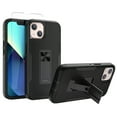 thumbnail image 1 of NIFFPD iPhone 13 Case with Screen Protector Magnetic Kickstand Car Mount Protection Case Cover for iPhone 13 Black, 1 of 7