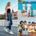 thumbnail image 7 of Flower Lunch Bag for Women Men Reusable Insulated Lunch Bags, Leakproof Cooler Food Lunch Tote Bag, Large Capacity Lunch Box for Work School Travel Picnic, 7 of 7