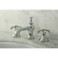 thumbnail image 2 of Kingston Brass KB962FL Widespread Bathroom Faucet, Polished Brass, 2 of 4