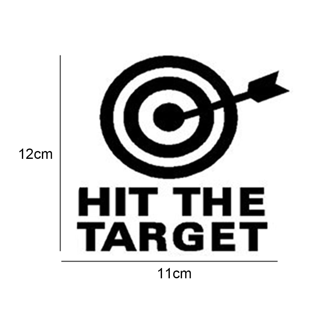 lmzm hit the target funny print potty seat boys pee training bathroom toilet sticker walmart com