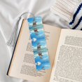 thumbnail image 4 of Kdxio Elephant Giraffe Print Metal Tassel Bookmarks,Perfect Gift for Art Lovers and Bookworms Metal Bookmarks for Women, 4 of 8