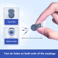 thumbnail image 4 of Tapones para los oídos de Avión para Aliviar la Presión y Reducir El Ruido, Vieges Cómodos, Hechos de Silicona Hipoalergénica, 4 of 7