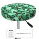 thumbnail image 4 of Balery Sea Turtle Fundas de asiento para taburete de bar redondo de tela de terciopelo ajustables que protegen de arañazos y manchas para sillas de 14 a 17 pulgadas.-12 inch, 4 of 7