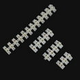 thumbnail image 2 of EeaseCA 20PCS Hard Plastic 12-Position Wire Connector Barrier Terminal Strip Block 10A(White), 2 of 7