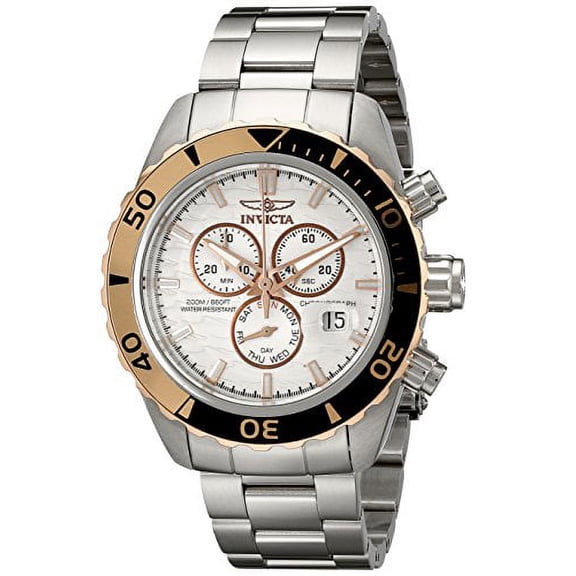 Invicta Pro Diver Men's white Dial Quartz Chronograph Watch 12859