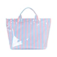 thumbnail image 2 of Striped Tote Bag, Lightweight Commuting Handbag, Large Capacity Portable Shopper for Women, Everyday Use, 2 of 3