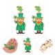 thumbnail image 5 of KAKOWELY 1 par de pendientes del Día de San Patricio, pendientes decorativos, pendientes de trébol de cuatro hojas, pendientes de elfo, 5 of 5