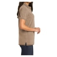thumbnail image 3 of Mafoose Womens Heavyweight Cotton Pique Polo Shirt Khaki Heather XS, 3 of 6