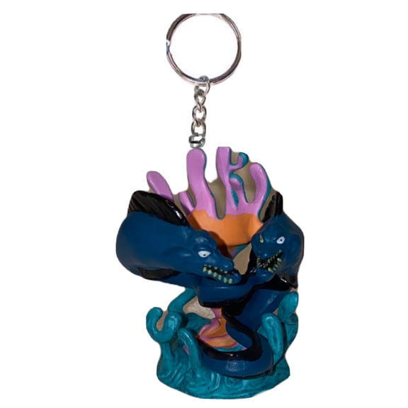 Flotsam & Jetsam Key Ring Keychain Ornament Figure Villian Charm Little Mermaid Buy It Now · 267581086465
