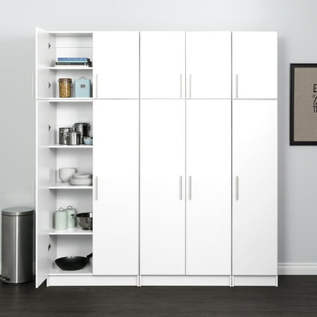 

Prepac White Elite Utility Storage Cabinet Set C - 6 Pieces