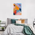 thumbnail image 2 of Wynwood Studio Canvas Colorful Smile Abstract Paint Wall Art Canvas Print Orange Pastel Orange 24x36, 2 of 3