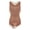 Dusty Pink, variant on inlzdz Womens Latin Dance Leotard Sleeveless Rhinestone Tassel Bodysuit for Cha-Cha Tango Samba Royal Blue XL