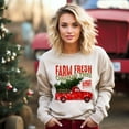 thumbnail image 2 of Farm Fresh Christmas Trees Truck | Sweatshirt, 2 of 6