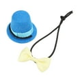 thumbnail image 2 of Domqga Mini Lizard Hat Bowtie, Bright Colors Reptile Hat And Bowtie For Reptile For Lizards For Hamster, 2 of 8