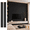 Black Walnut, variant on Yeslife 6-Piece 94.49'' x 5.7''x 0.67'' Solid Wood Slat Wall Panels for Interior and Ceiling Decor,22.44 Sq.ft/Case,Smoked Oak