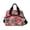Strawberries and Green Leaves, variant on Insulated Crossbody Lunch Bag 10L Lunch Tote with Adjustable Shoulder Strap for Work Office Picnic Moon Phases with Flowers and Stars