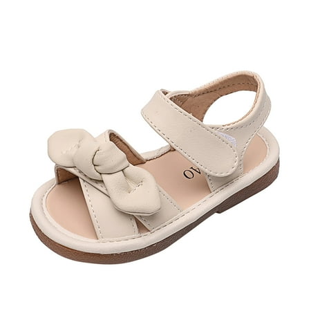 

Shoes Toddler Sandals Bowknot Children Baby Summer Girls Prewalker Beach Girl S Shoes