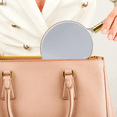 thumbnail image 5 of Hand Mirror, Handheld Mirror with Handle,High-definition retro makeup mirror beauty dressing portable carry-on, 5 of 5