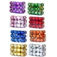 thumbnail image 4 of Kbndieu 24PCS Christmas Balls Ornaments, Orange Christmas Ornaments Set for Christmas Tree Decorations, Shatterproof Christmas Tree Ornaments Hanging Balls 40mm/1.57", 4 of 4