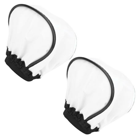 Image of 2 Pieces Foldable Mini Bounce Diffuser Portrait Soft Box for Flash Speedlites