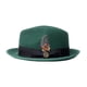 thumbnail image 1 of Sombrero Fedora de Lana Fernando Clásico Fieltro Verde, 1 of 8