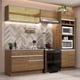 thumbnail image 2 of Cocina Integral 270cm Glamy Madesa 12 Marrón, 2 of 9