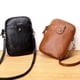 thumbnail image 4 of Mini bolso para teléfono celular, bolsos cruzados pequeños de cuero para mujer, 4 of 5