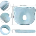 thumbnail image 2 of Baby Head Shaping Pillow, 3d Memory Foam Infant Pillow Newborn Pillow Flat Head Shaping Pillow, 2 of 5