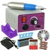 25000RPM Pro Manicure Tool Pedicure Electric Drill File Nail Art Machine Kit Set