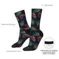 thumbnail image 4 of Vsdgher Feathers And Butterflies Crew Socks for Men & Women, Breathable Casual Athletic Ankle Socks, 4 of 6
