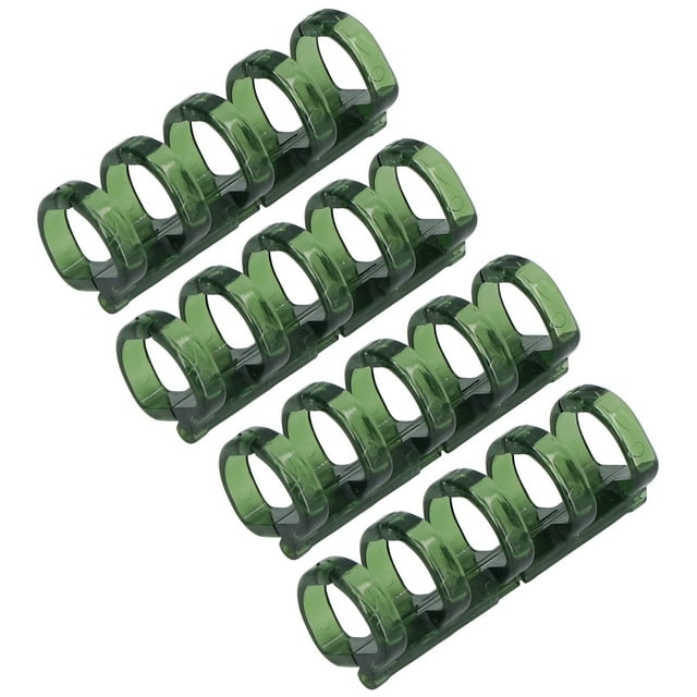 Binders, 60 Sheets Plastic Clip 20Pcs Segmented Design Binding Rings Binder for Office School